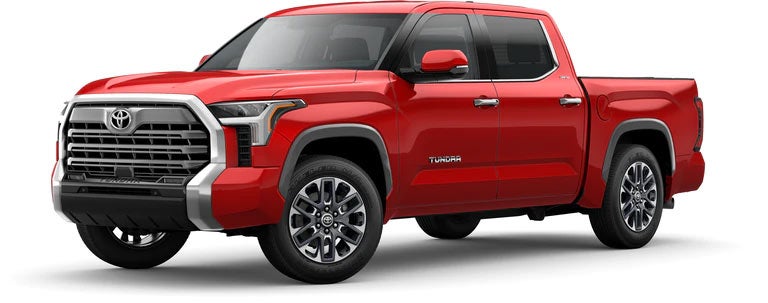 2022 Toyota Tundra Limited in Supersonic Red | Continental Toyota in Hodgkins IL