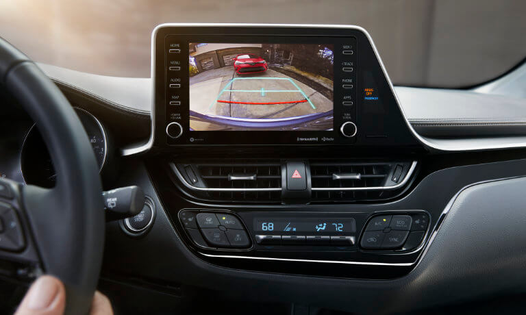 2022 Toyota C-HR interior safety camera