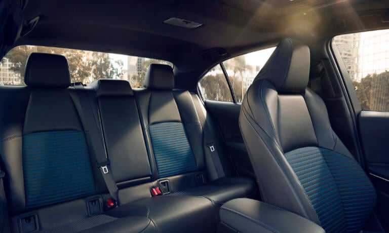2022 Toyota Corolla interior rear seating