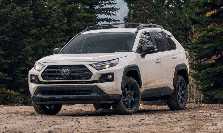2023 Toyota RAV4 exterior in forest