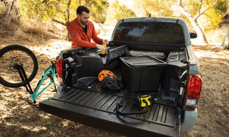 2022 Toyota Tacoma exterior cargo