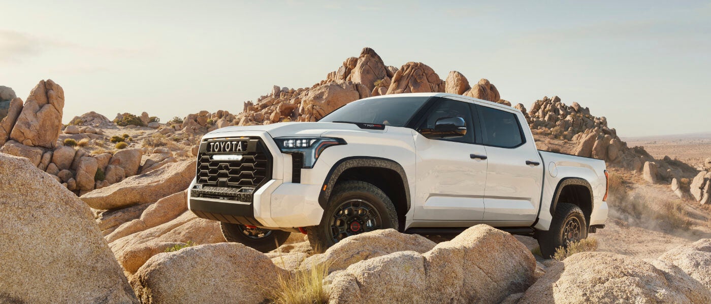 2024 Toyota Tundra exterior rocky offroading