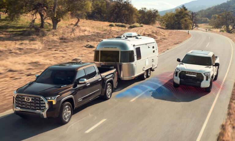 2024 Toyota Tundra exterior safety sensors