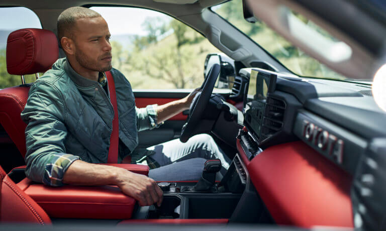 2024 Toyota Tundra interior front