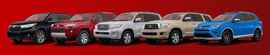 2016 Toyota SUV Inventory